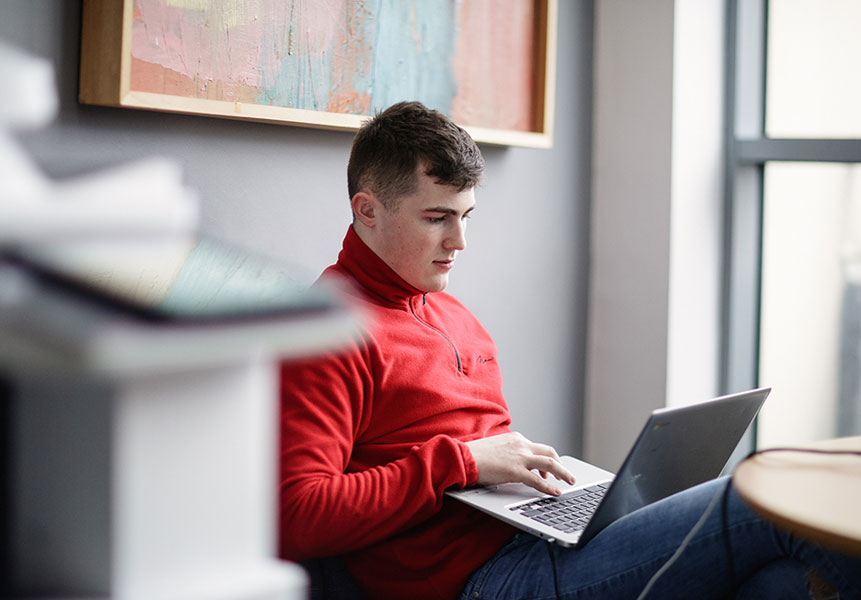 Image for boy with laptop